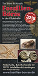 Flyer of the Fossils Show Fossilienboerse