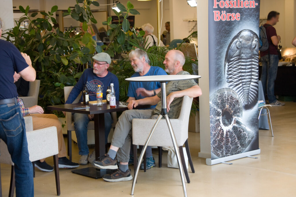 Pause auf der Fossilien Börse