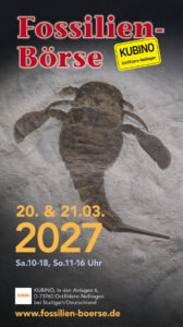 Fossil Show - Fossilien Boesrse 2027 Flyer and Date